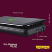 Picture of FINGERS Pro Wireless PD-QC Power Bank 10,000 mAh Li-Polymer Power Delivery