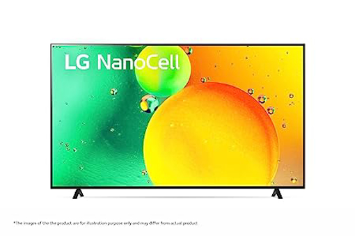 Picture of LG 177 cm (70 Inches) Nanocell Series 4K Ultra HD Smart LED TV 70NANO75SQA (Black)