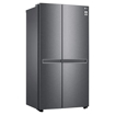 Picture of LG 688 L Frost-Free Smart Inverter Compressor Side-By-Side Refrigerator (GC-B257KQDV, Dark Graphite Steel, Multi Digital Sensors and Express Freezing, 2022 Model)