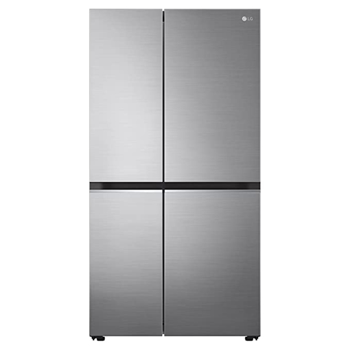 Picture of LG 694 L Frost Free Side by Side Inverter Technology Star Refrigerator  (Platinum Silver III, GC-B257SLUV)