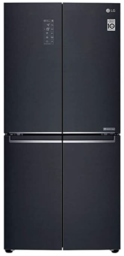 Picture of LG 594 L Frost-Free Inverter Linear Wi-Fi Side-By-Side Refrigerator (GC-B22FTQPL, Matte Black, Hygiene Fresh+ | Door Cooling+)