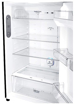 Picture of LG 547 L Frost Free Double Door 2 Star Refrigerator with with Door Cooling  (Black Glass, GN-C702SGGU)