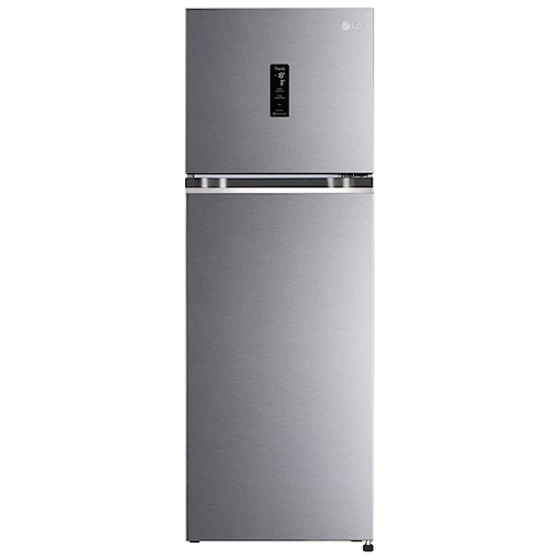 Picture of LG 246 L Frost Free Double Door 3 Star Convertible Refrigerator  (Dazzle Steel, GL-T262TDSX)