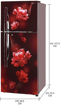 LG 260 L Direct Cool Double Door 2 Star Refrigerator  (Scarlet Charm, GL-S292RSCY) की तस्वीर