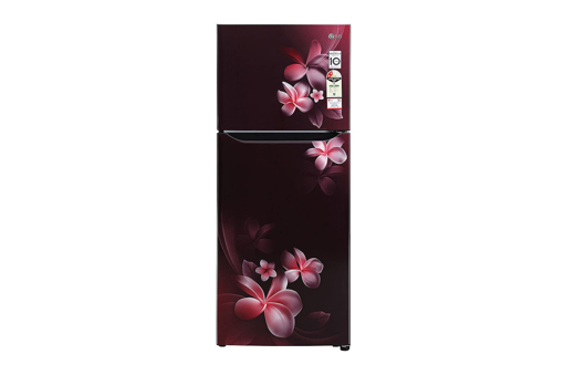 LG 260 L Frost Free Double Door Top Mount 2 Star Refrigerator  (ScarletPlumeria, GL-N292DSPY) की तस्वीर