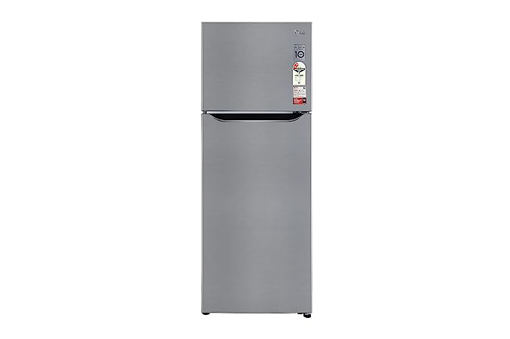 LG 284 L Frost Free Double Door 2 Star Convertible Refrigerator  (Shiny Steel, GL-S302SPZY) की तस्वीर