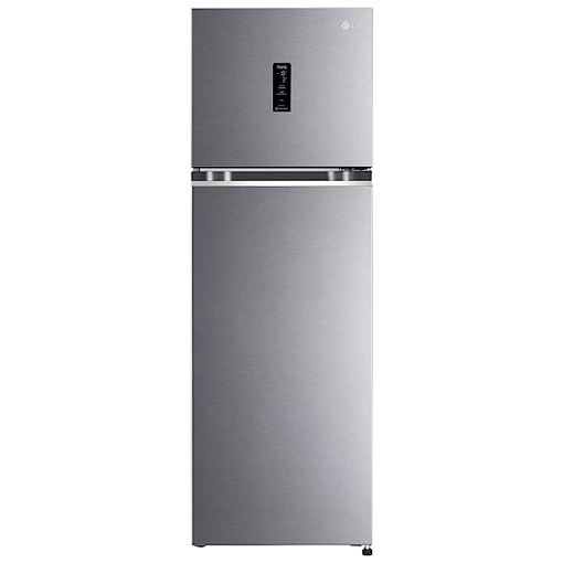 Picture of LG 360 L Frost Free Double Door 3 Star Convertible Refrigerator  (Shiny Steel, GL-T382VPZX)