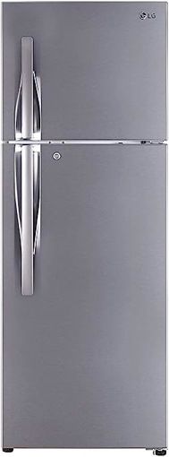 LG 335L 2 Star Smart Inverter Frost-Free Double Door Refrigerator (GL-S372RPZY, Shiny Steel, Convertible) की तस्वीर