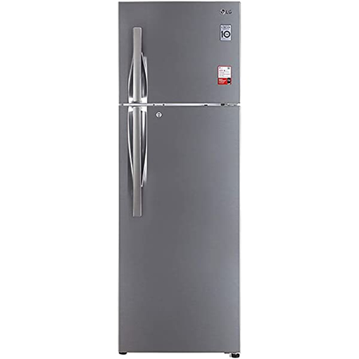 Picture of LG 360 L Frost Free Double Door 2 Star Convertible Refrigerator  (Dazzle Steel, GL-S402RDSY)