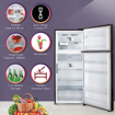 Picture of LG 398 L 3 Star Frost-Free Smart Inverter Wi-Fi Double Door Refrigerator (GL-T422VRSX, Russet Sheen, Convertible & Door Cooling+, Gross Volume – 423 Ltr.)