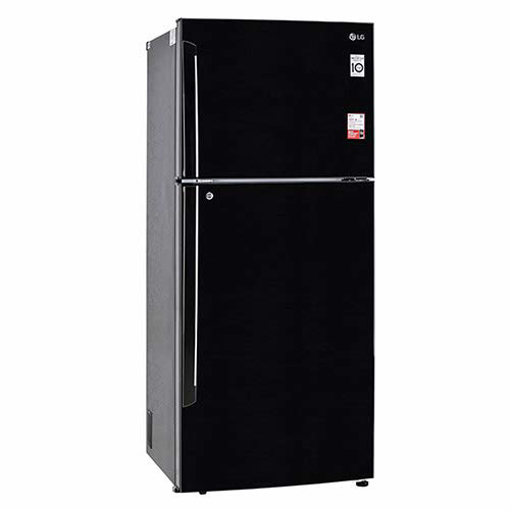 Picture of LG 437 L Frost Free Double Door 2 Star Convertible Refrigerator  (Ebony Sheen, GL-T432AESY)