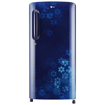 LG 190 L Direct Cool Single Door 3 Star Refrigerator  (Blue Quartz, GL-B201ABQD) की तस्वीर