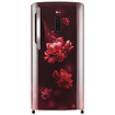 LG 204 L 4 Star Direct-Cool Inverter Single Door Refrigerator (??GL-B211CSCY, Scarlet Charm, Smart Connect & Fast Ice Making, 2022 Model) की तस्वीर