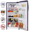 Picture of LG 185 L Direct Cool Single Door 4 Star Refrigerator with Base Drawer with Smart Connect, Fastest Ice Making, Moist 'N' Fresh & Smart Inverter Compressor  (Blue Plumeria, GL-D201ABPY)