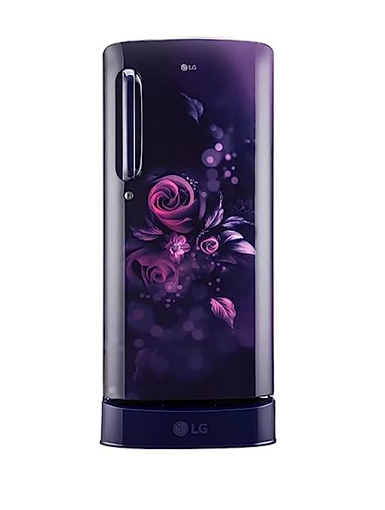 Picture of LG 190 L Direct Cool Single Door 3 Star Refrigerator  (Blue Euphoria, GL-D201ABED)