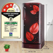 Picture of LG 215 L Direct Cool Single Door 3 Star Refrigerator  (Scarlet Plumeria, GL-B221ASPD)