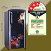 Picture of LG 185 L Direct Cool Single Door 3 Star Refrigerator with Moist 'N' Fresh  (Blue Plumeria, GL-B201ABPD)