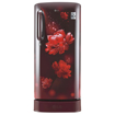 Picture of LG 190 L Direct Cool Single Door 4 Star Refrigerator with Base Drawer  (Scarlet Charm, GL-D201ASCY)