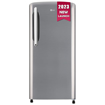 LG 215 L Direct Cool Single Door 3 Star Refrigerator  (Shiny Steel, GL-B221APZD) की तस्वीर