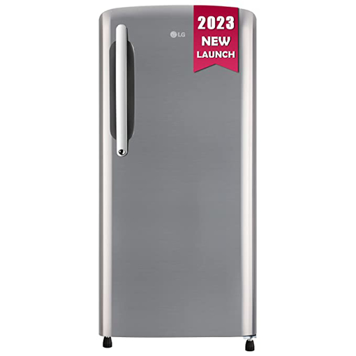 Picture of LG 215 L Direct Cool Single Door 3 Star Refrigerator  (Shiny Steel, GL-B221APZD)