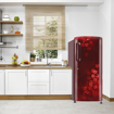 Picture of LG 235 L Direct Cool Single Door 5 Star Refrigerator  (Scarlet Quartz, GL-B241ASQZ)