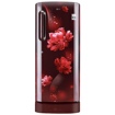 Picture of LG 224 L Direct Cool Single Door 4 Star Refrigerator with Base Drawer  (Scarlet Charm, GL-D241ASCY)