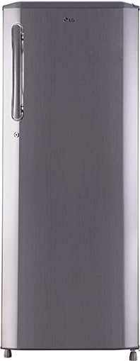 Picture of LG 261 L Direct Cool Single Door 3 Star Refrigerator  (Shiny Steel, GL-B281BPZX)