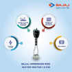 Picture of BAJAJ WATER PROOF 1KW 1000 W Immersion Heater Rod  (Water)