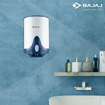 Bajaj Caldia Nxg 10L Storage Water Heater, White And Blue, Wall Mounting की तस्वीर