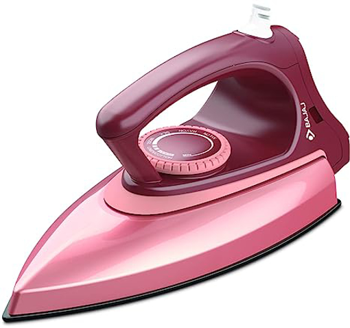 Bajaj Canvas Metallique Copper Dry Iron 1000W, Regular की तस्वीर