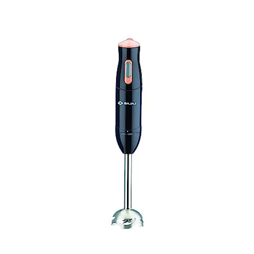 BAJAJ HB 21 300 W Hand Blender  (Black & Peach) की तस्वीर