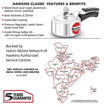 Hawkins Classic (CL15) 1.5 L Pressure Cooker  (Aluminium) की तस्वीर