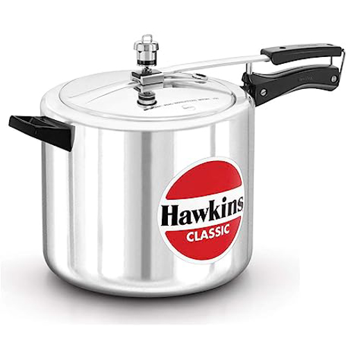 Picture of Hawkins Classic (CL10) 10 L Pressure Cooker  (Aluminium)