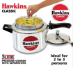 Picture of Hawkins Classic 5L Inner Lid Pressure Cooker with Aluminium Separators (Silver)