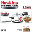 Picture of Hawkins Hevibase (IH35) 3.5 L Induction Bottom Pressure Cooker  (Aluminium)