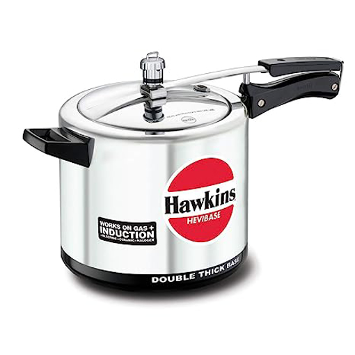 Picture of Hawkins Hevibase (IH65) 6.5 L Induction Bottom Pressure Cooker  (Aluminium)