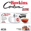 Picture of Hawkins Contura (HC20) 2 L Pressure Cooker (Aluminium )