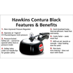 Hawkins Contura Black (CB15) 1.5 L Pressure Cooker  (Hard Anodized) की तस्वीर