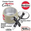 Picture of Hawkins Apple Green Ceramic Coated Contura (CAG30) 3 L Pressure Cooker  (Aluminium)