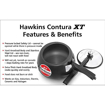 Picture of Hawkins Contura Black XT (CXT20) 2 L Induction Bottom Pressure Cooker  (Hard Anodized)