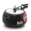 Picture of Hawkins Contura Black XT (CXT50) 5 L Induction Bottom Pressure Cooker  (Hard Anodized)