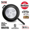 Picture of Hawkins Contura Black XT (CXT50) 5 L Induction Bottom Pressure Cooker  (Hard Anodized)