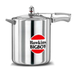 Hawkins Bigboy Aluminium Inner Lid Pressure Cooker, 14 Litre, Silver (BB14) की तस्वीर