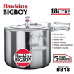 Picture of Hawkins Bigboy (BB18) 18 L Pressure Cooker  (Aluminium)