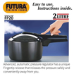 Picture of Hawkins Futura (FP20) 2 L Pressure Cooker  (Hard Anodized)