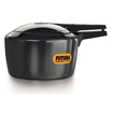 Picture of Hawkins Futura 3 Litre Pressure Cooker, Hard Anodised Inner Lid Pressure Cooker, Pan Cooker, Black (FP30)