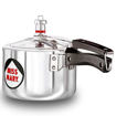 Picture of Hawkins 2.5 Litre Miss Mary Aluminium Pressure Cooker, Inner Lid Cooker, Silver (MM25)