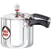 Picture of Hawkins 3.5 Litre Miss Mary Pressure Cooker, Inner Lid Cooker, Silver (MM35)