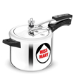 Hawkins 4 Litre Miss Mary Pressure Cooker, Inner Lid Cooker, Silver (MM40) की तस्वीर