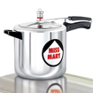 Hawkins 7 Litre Miss Mary Pressure Cooker, Inner Lid Cooker, Silver (MM70) की तस्वीर